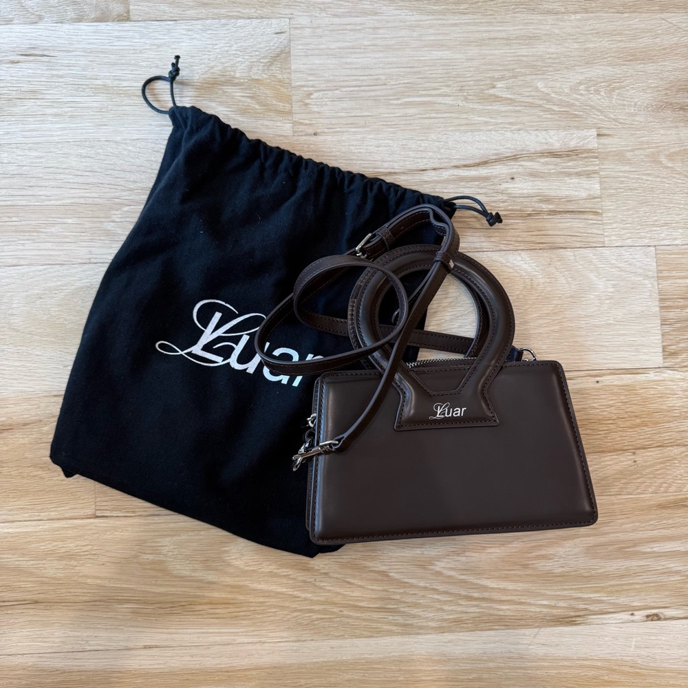 Luar Brown Small Classic Ana Bag